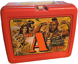 80s A Team Lunchbox