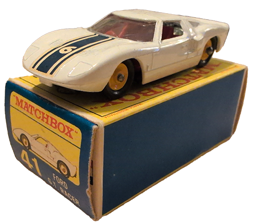 60s GT40 Matchbox Car